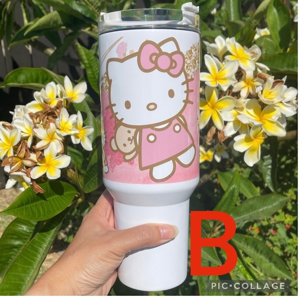 Christmas gift thanksgiving Personalized Sanrio Hello Kitty Tumbler 40oz - Picture 3 of 14
